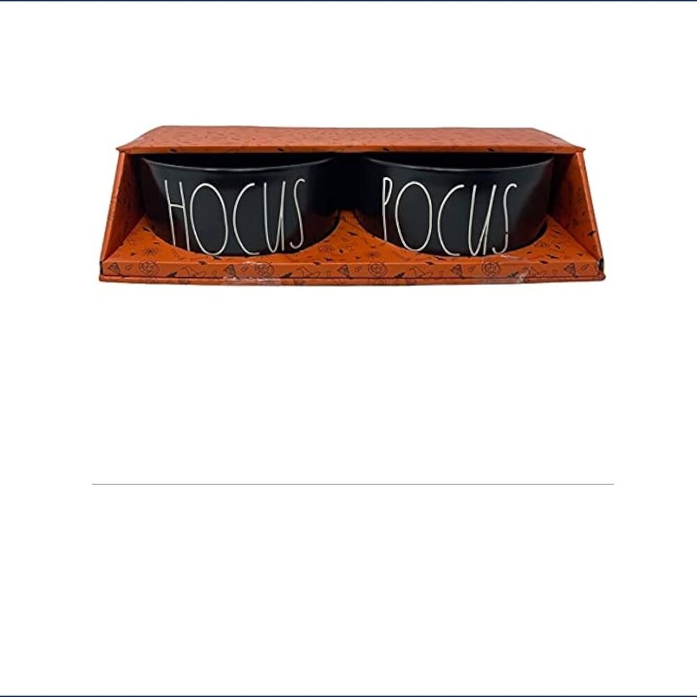 Rae Dunn Hocus Pocus Dog Bowls
